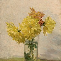 Edward H. Barnard Still Life with Bouquet of Yellow Flowers 13964599568
